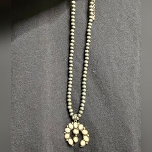 Elegant Cream Beaded Necklace